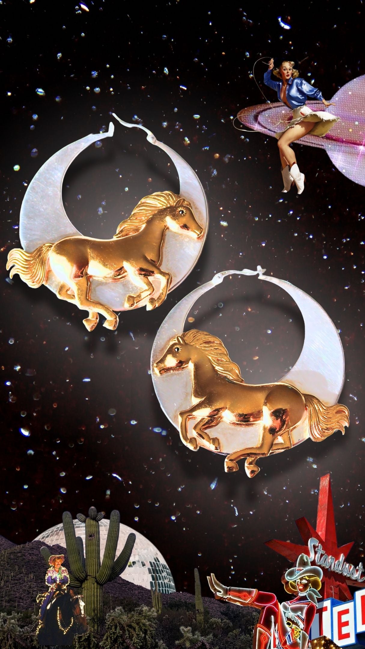 Moon Pony Hoops