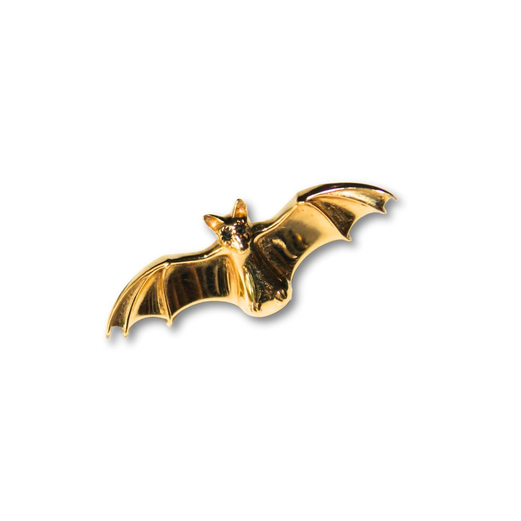 Batty and Clyde Studs in 14K Gold